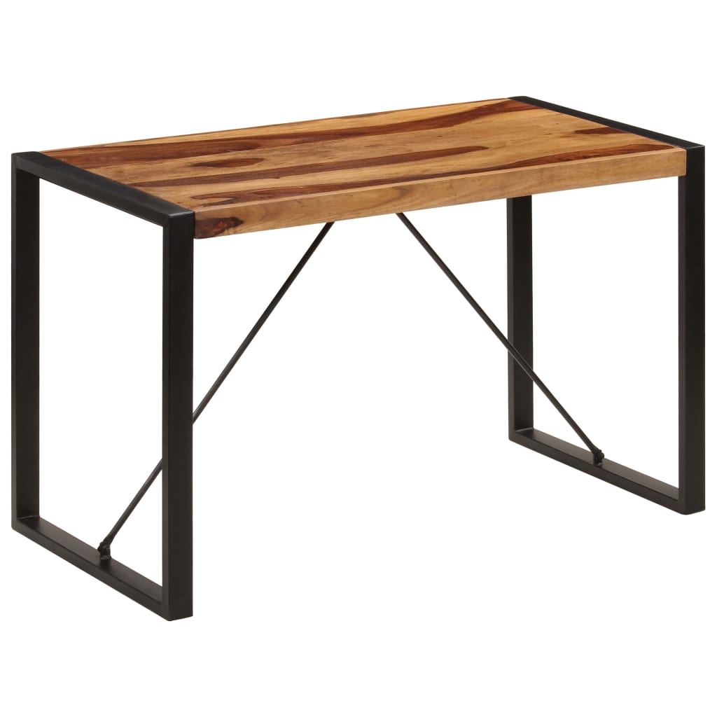 Esstisch 120 x 60 x 76 cm Massivholz Akazie