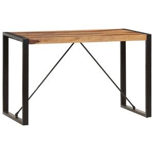 Esstisch 120 x 60 x 76 cm Massivholz Akazie