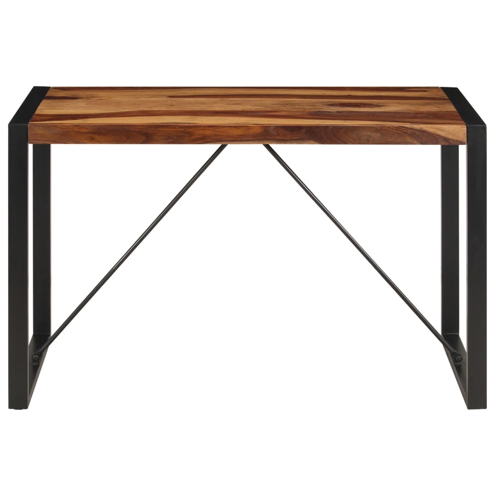vidaXL Table de salle à manger 120 x 60 x 76 cm Bois d'acacia massif
