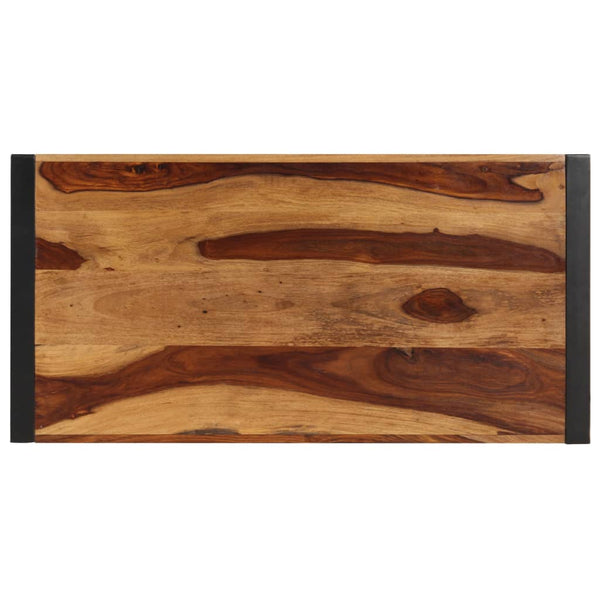 Esstisch 120 x 60 x 76 cm Massivholz Akazie