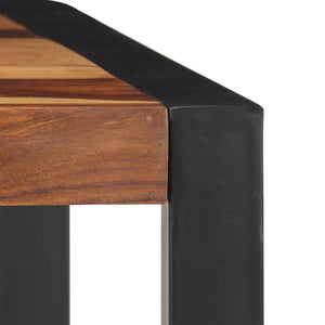 Esstisch 120 x 60 x 76 cm Massivholz Akazie
