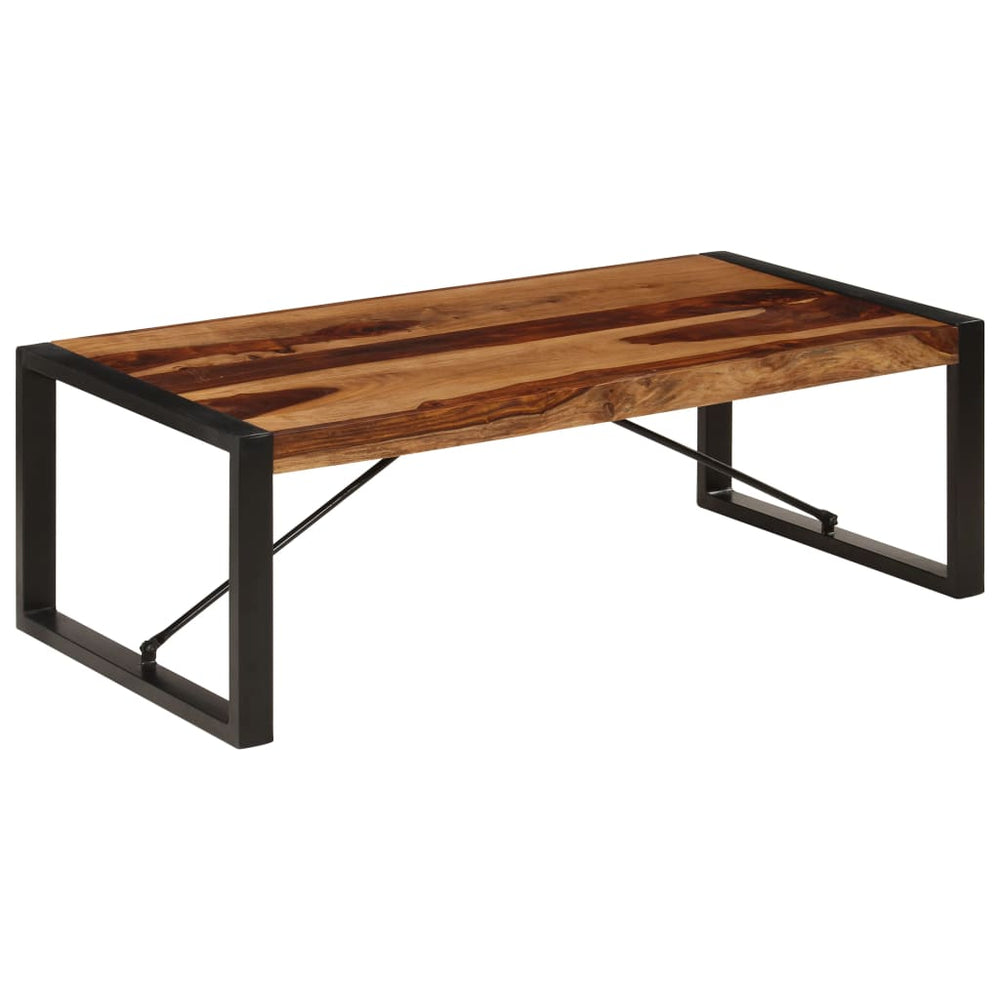 vidaXL Table basse 120x60x40 cm Bois d'acacia massif