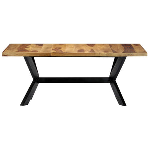 vidaXL Table de salle à manger 180x90x75 cm Bois d'acacia massif