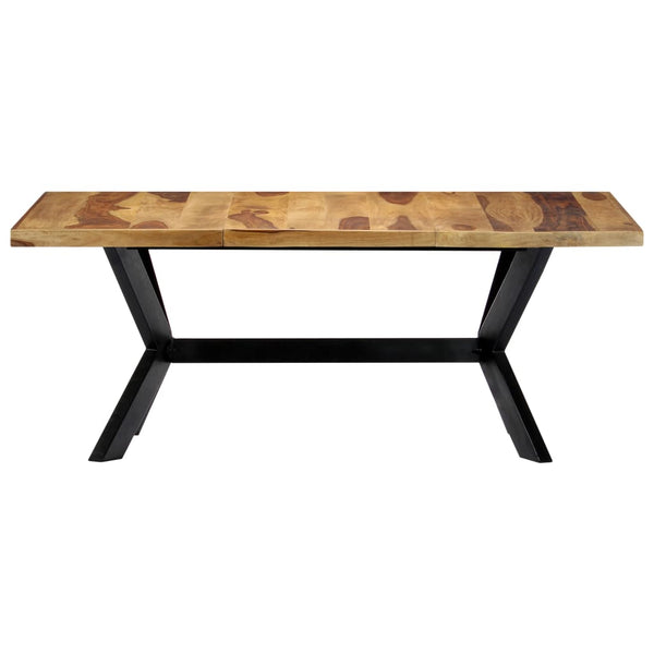 vidaXL Table de salle à manger 180x90x75 cm Bois d'acacia massif