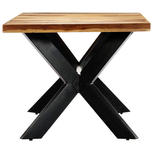 vidaXL Table de salle à manger 180x90x75 cm Bois d'acacia massif