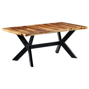 Esstisch 180x90x75 cm Massivholz Akazie