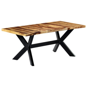 Esstisch 180x90x75 cm Massivholz Akazie