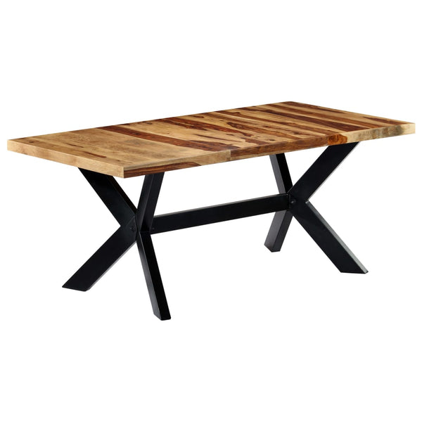vidaXL Table de salle à manger 180x90x75 cm Bois d'acacia massif