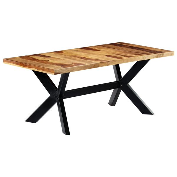 vidaXL Table de salle à manger 180x90x75 cm Bois d'acacia massif