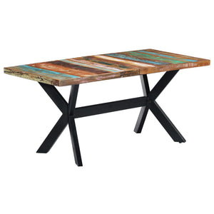 Esstisch 160x80x75 cm Altholz Massiv