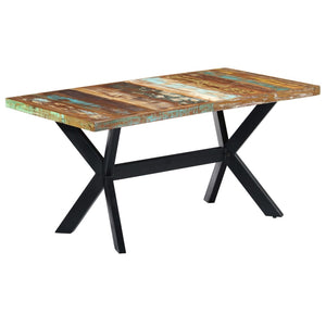 Esstisch 160x80x75 cm Altholz Massiv