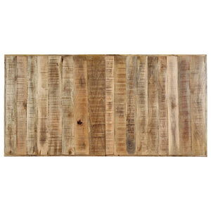 Esstisch 140x70x75 cm Raues Mangoholz