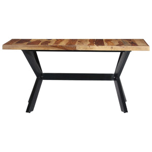 Esstisch 140x70x75 cm Massivholz Akazie