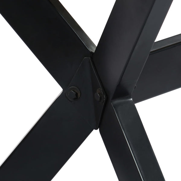 Esstisch 140x70x75 cm Massivholz Akazie