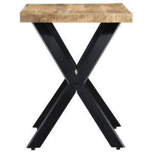 Esstisch 120x60x75 cm Raues Mangoholz