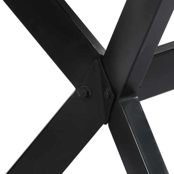 Esstisch Weiß 120x60x75 cm Massivholz Mango