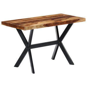 Esstisch 120x60x75 cm Massivholz Akazie