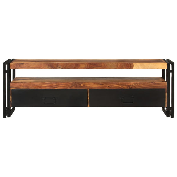 TV-Schrank 120x30x40 cm Massivholz Akazie
