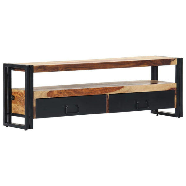 TV-Schrank 120x30x40 cm Massivholz Akazie