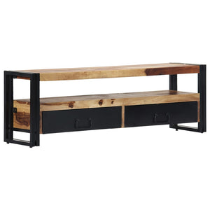 TV-Schrank 120x30x40 cm Massivholz Akazie