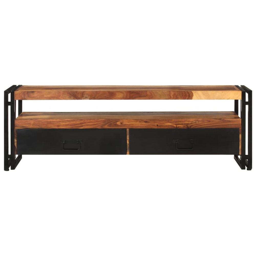 TV-Schrank 120x30x40 cm Massivholz Akazie