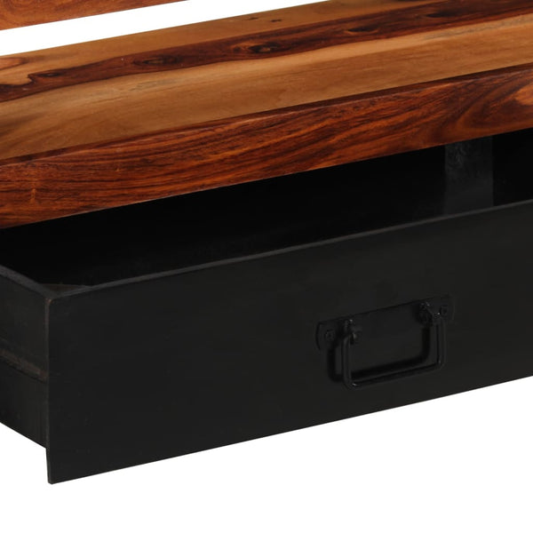 TV-Schrank 120x30x40 cm Massivholz Akazie