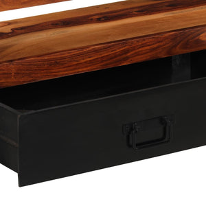 TV-Schrank 120x30x40 cm Massivholz Akazie