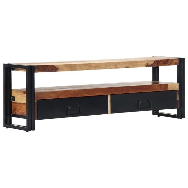TV-Schrank 120x30x40 cm Massivholz Akazie