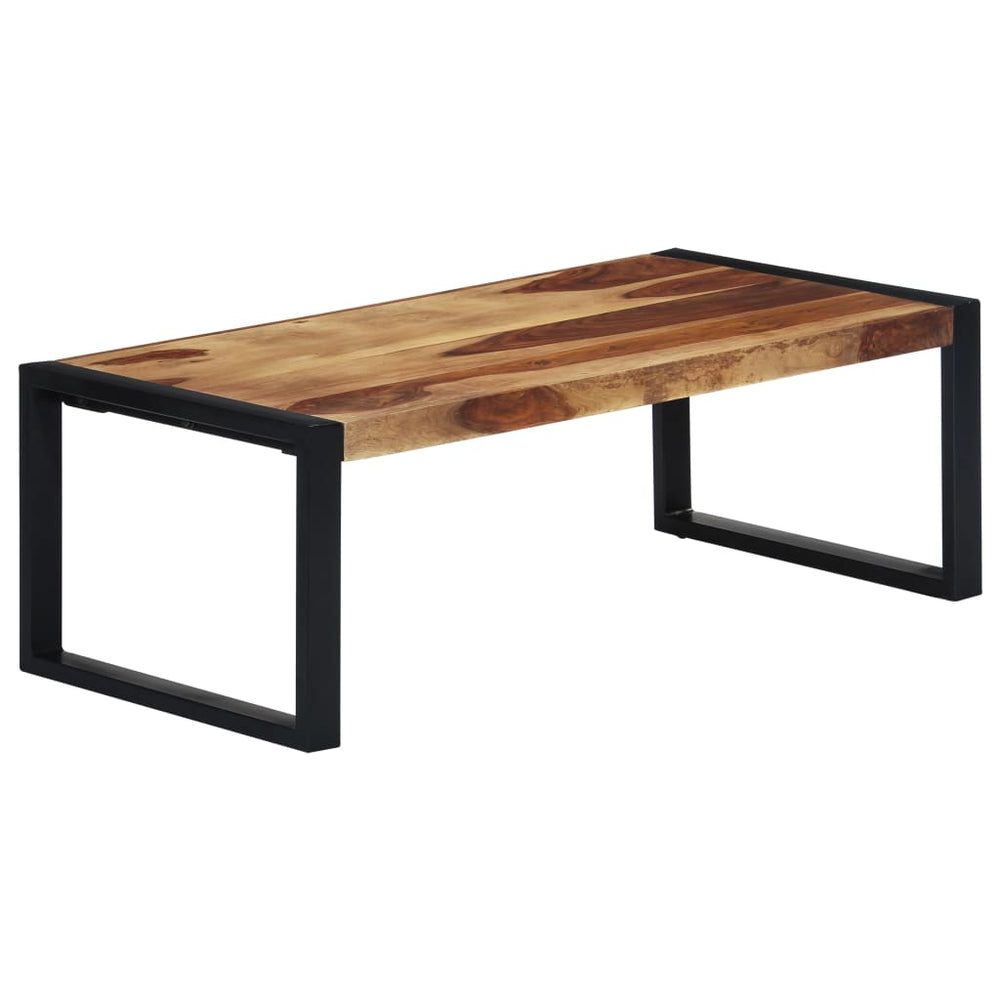 Couchtisch 110x60x40 cm Massivholz Akazie