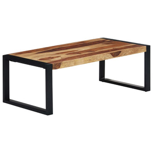 Couchtisch 110x60x40 cm Massivholz Akazie