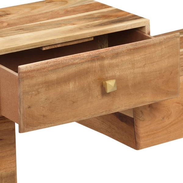 TV-Schrank 108x30x49 cm Massivholz Akazie