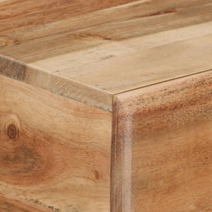 Meuble TV vidaXL 108x30x49 cm Bois d'acacia massif