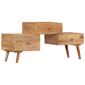 TV-Schrank 108x30x49 cm Massivholz Akazie