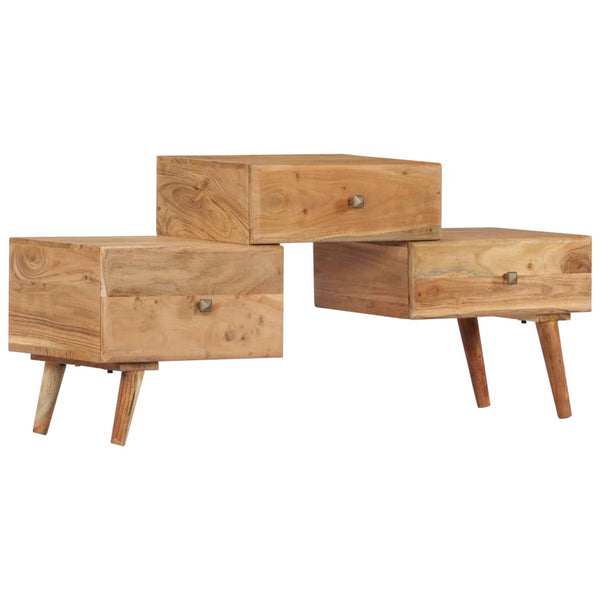 TV-Schrank 108x30x49 cm Massivholz Akazie