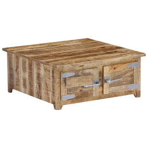 Couchtisch 70x70x30 cm Massivholz Mango