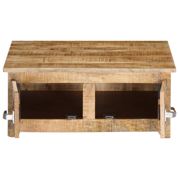Couchtisch 70x70x30 cm Massivholz Mango