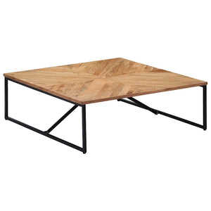 Couchtisch 110x110x36 cm Massivholz Akazie