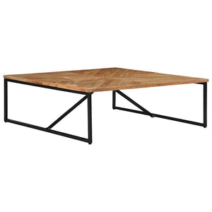 Couchtisch 110x110x36 cm Massivholz Akazie