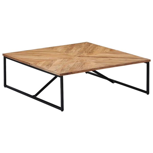 Couchtisch 110x110x36 cm Massivholz Akazie
