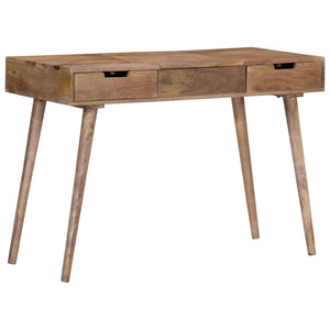 Schminktisch 112x45x76 cm Massivholz Mango