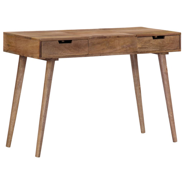 Schminktisch 112x45x76 cm Massivholz Mango