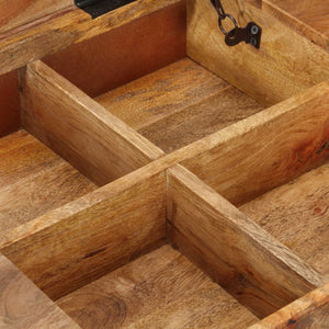 Schminktisch 112x45x76 cm Massivholz Mango