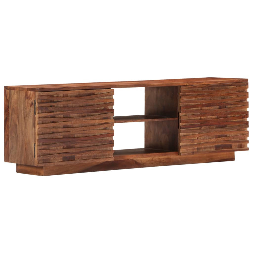 TV-Schrank 120x30x40 cm Massivholz Akazie