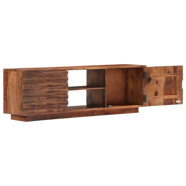 TV-Schrank 120x30x40 cm Massivholz Akazie