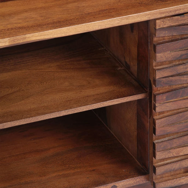 TV-Schrank 120x30x40 cm Massivholz Akazie
