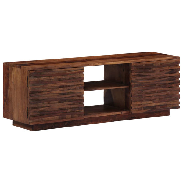 TV-Schrank 120x30x40 cm Massivholz Akazie