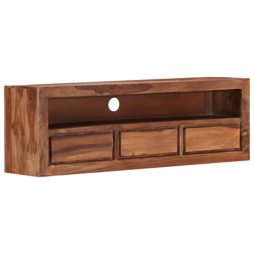 TV-Schrank 120x30x40 cm Massivholz Akazie
