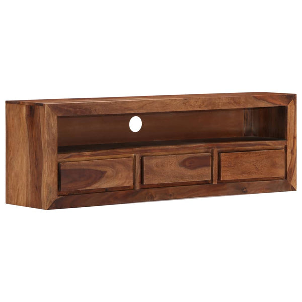 TV-Schrank 120x30x40 cm Massivholz Akazie