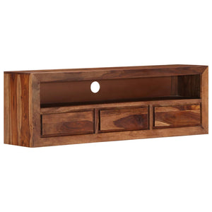 TV-Schrank 120x30x40 cm Massivholz Akazie
