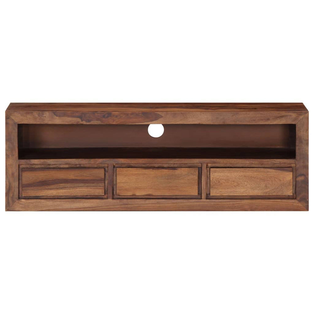 TV-Schrank 120x30x40 cm Massivholz Akazie